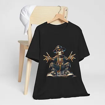 Alley Skeleton Unisex Jersey Short Sleeve Tee