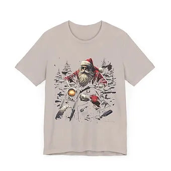 Mountain Santa Unisex Jersey Short Sleeve Tee