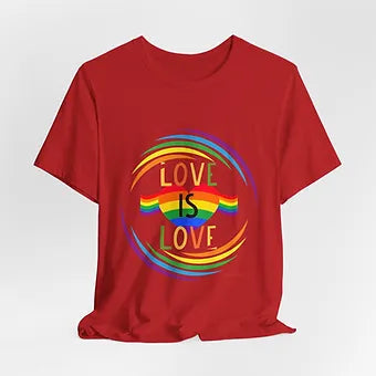 Love is Love Unisex Jersey Short Sleeve Tee