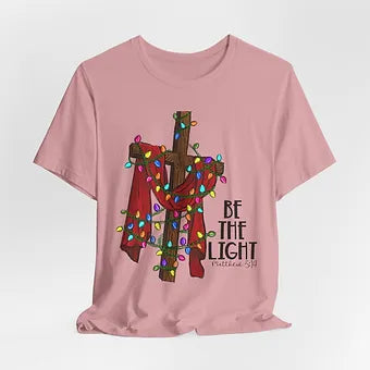 Be The Light Unisex Jersey Short Sleeve Tee