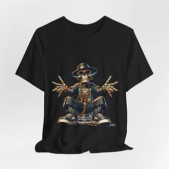 Alley Skeleton Unisex Jersey Short Sleeve Tee