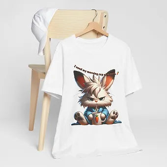 Grumpy Bunny Unisex Jersey Short Sleeve Tee