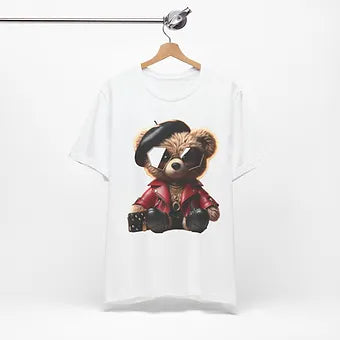 Professor Bear Artist Unisex Jersey Short Sleeve Tee