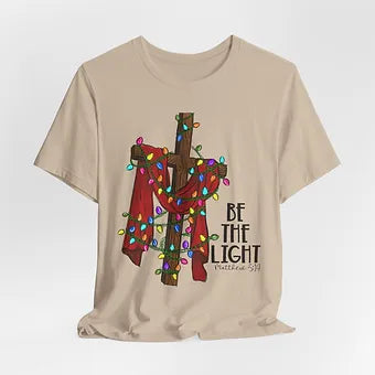 Be The Light Unisex Jersey Short Sleeve Tee