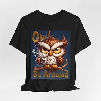Night Owl Unisex Jersey Short Sleeve Tee