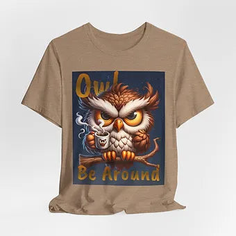 Night Owl Unisex Jersey Short Sleeve Tee