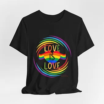 Love is Love Unisex Jersey Short Sleeve Tee