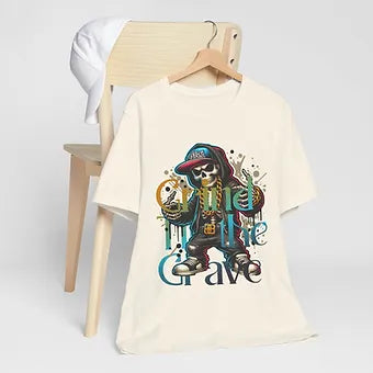 Grind Til The Grave Unisex Jersey Short Sleeve Tee