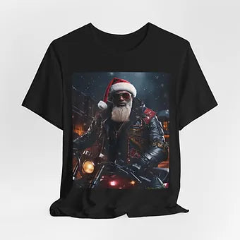 Motorcylce Santa Zaddy Unisex Jersey Short Sleeve Tee