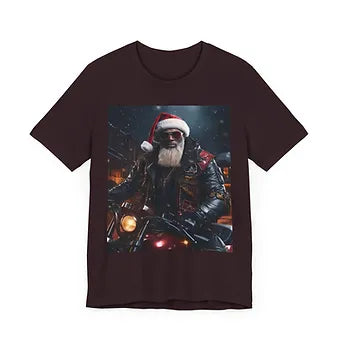 Motorcylce Santa Zaddy Unisex Jersey Short Sleeve Tee