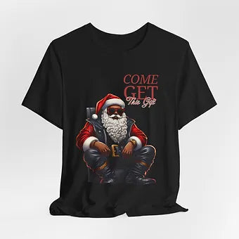 Santa Gift Unisex Jersey Short Sleeve Tee
