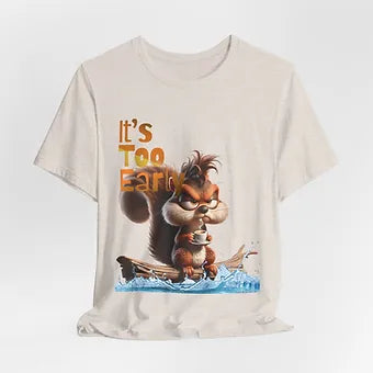 Grumpy Squirrel Unisex Jersey Short Sleeve Tee