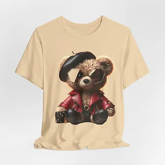 Professor Bear Artist Unisex Jersey Short Sleeve Tee