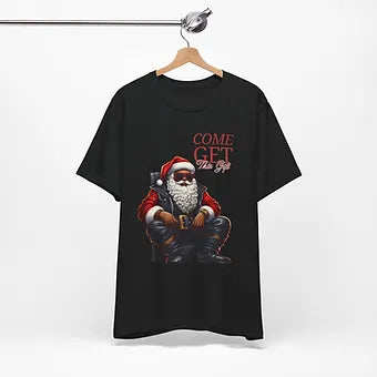 Santa Gift Unisex Jersey Short Sleeve Tee