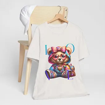 LOVE BEAR Unisex Jersey Short Sleeve Tee