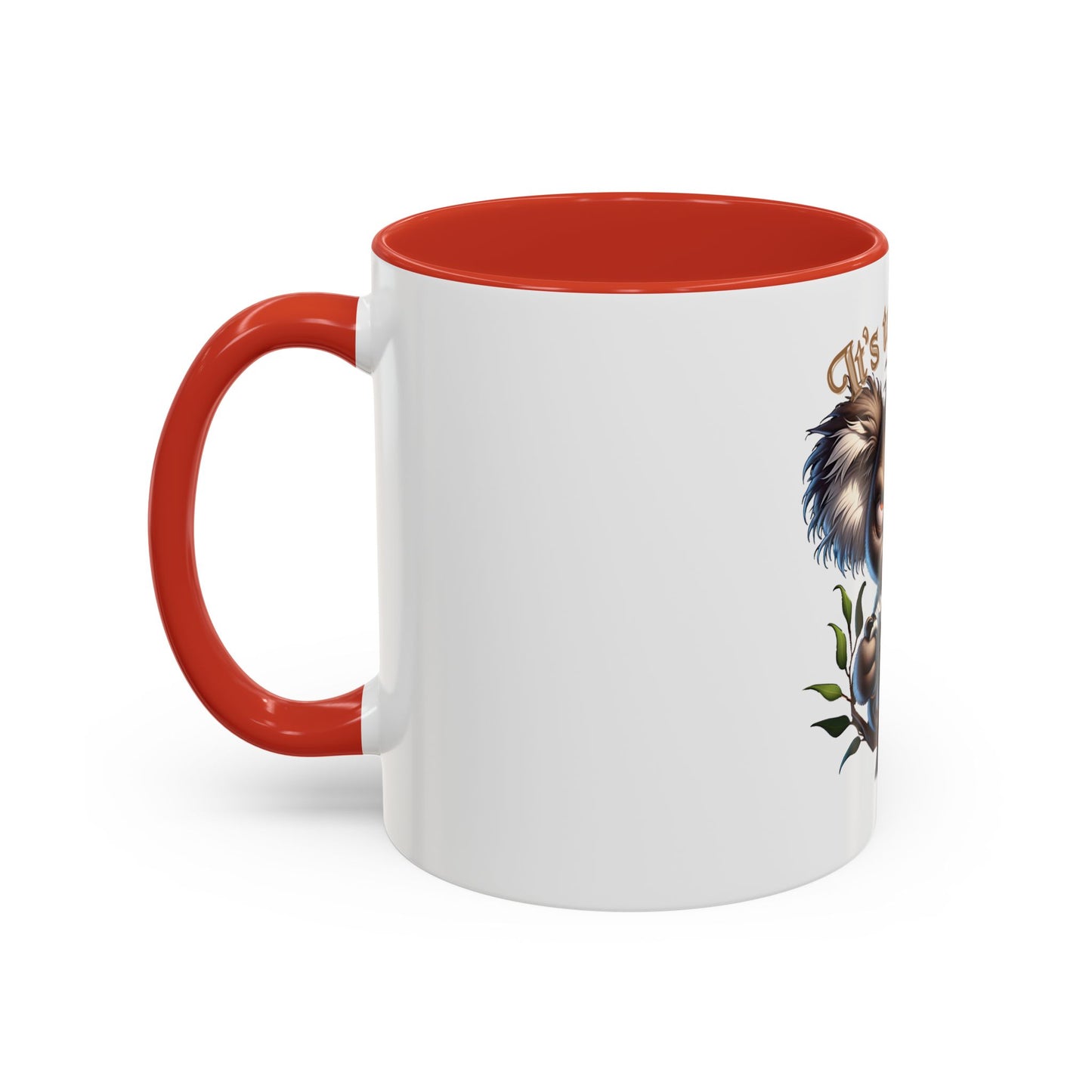 It’s too early Koala Accent Coffee Mug (11, 15oz) image 14