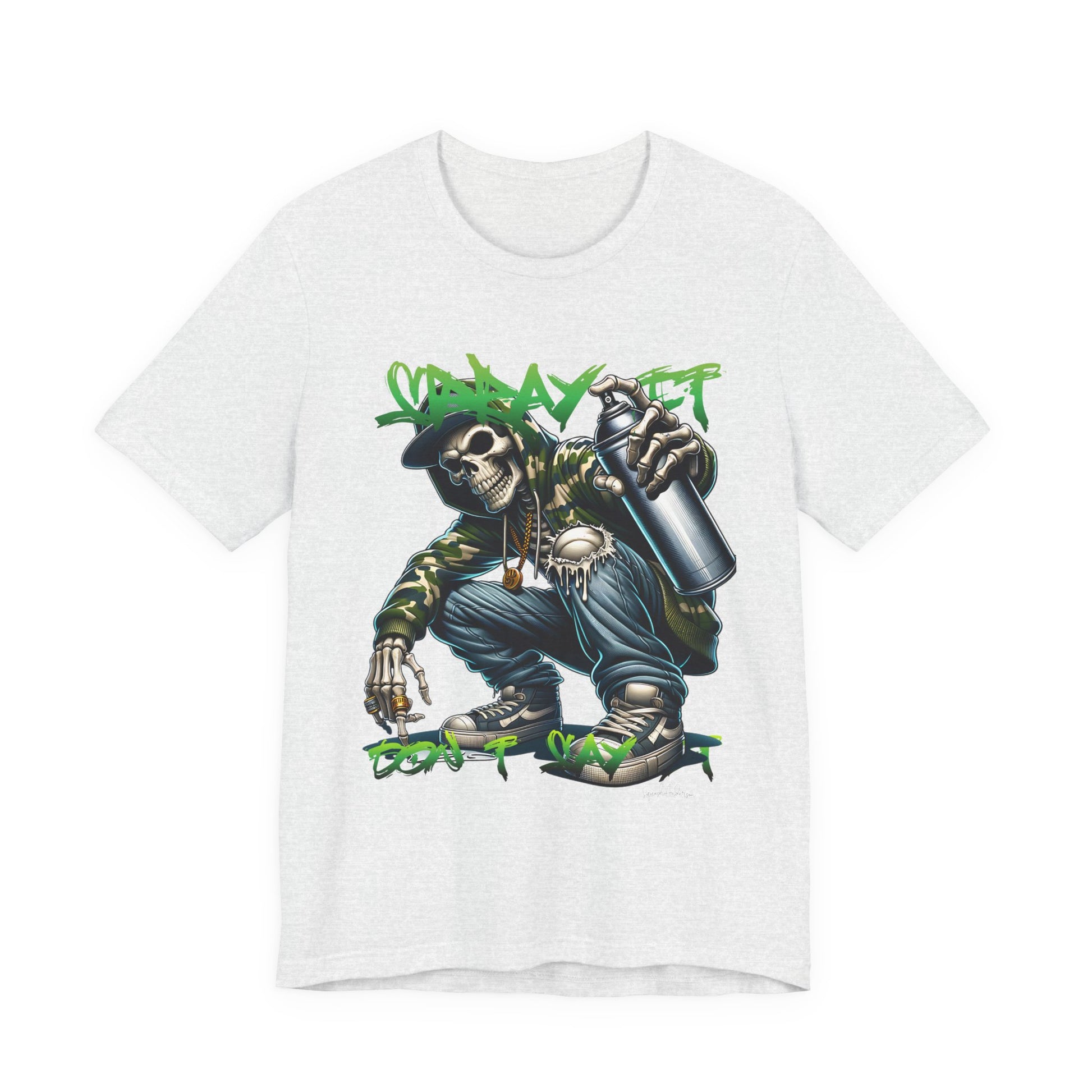 Spray it Don’t Say Unisex Jersey Short Sleeve Tee image 6