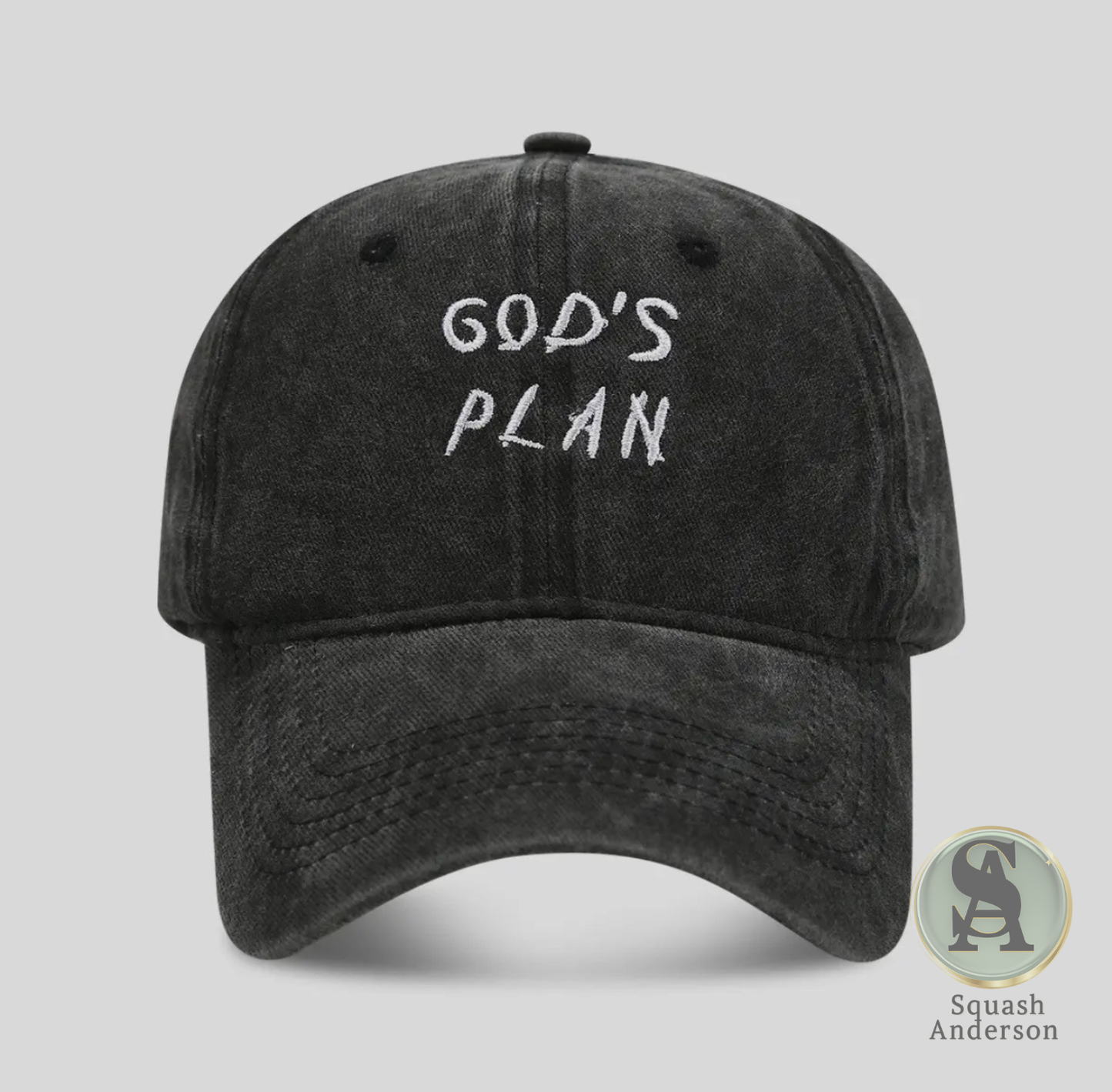 Embroidered Baseball Hat, Cotton Soft Top, Outdoor