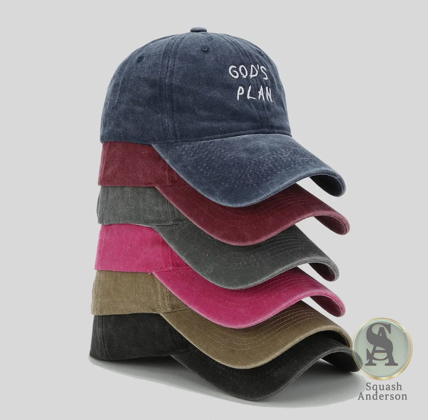 Embroidered Baseball Hat, Cotton Soft Top, Outdoor