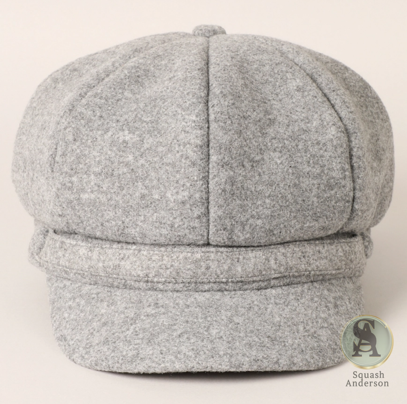 Solid Color Casual Newsboy Cap Cabbie Hat