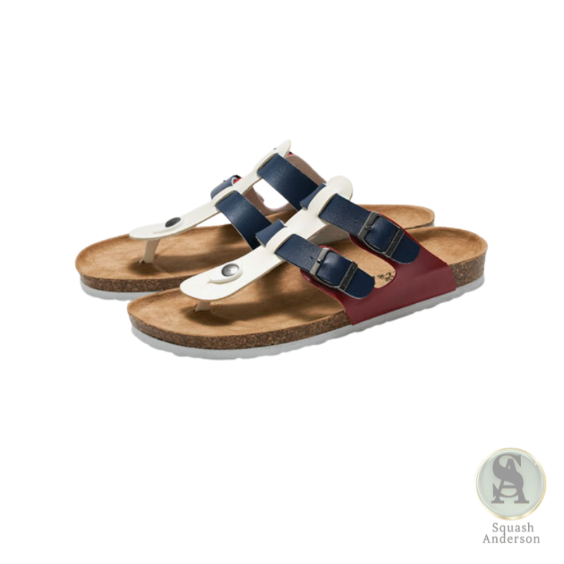 Tri-Color Thong – Luxe Comfort Sandal