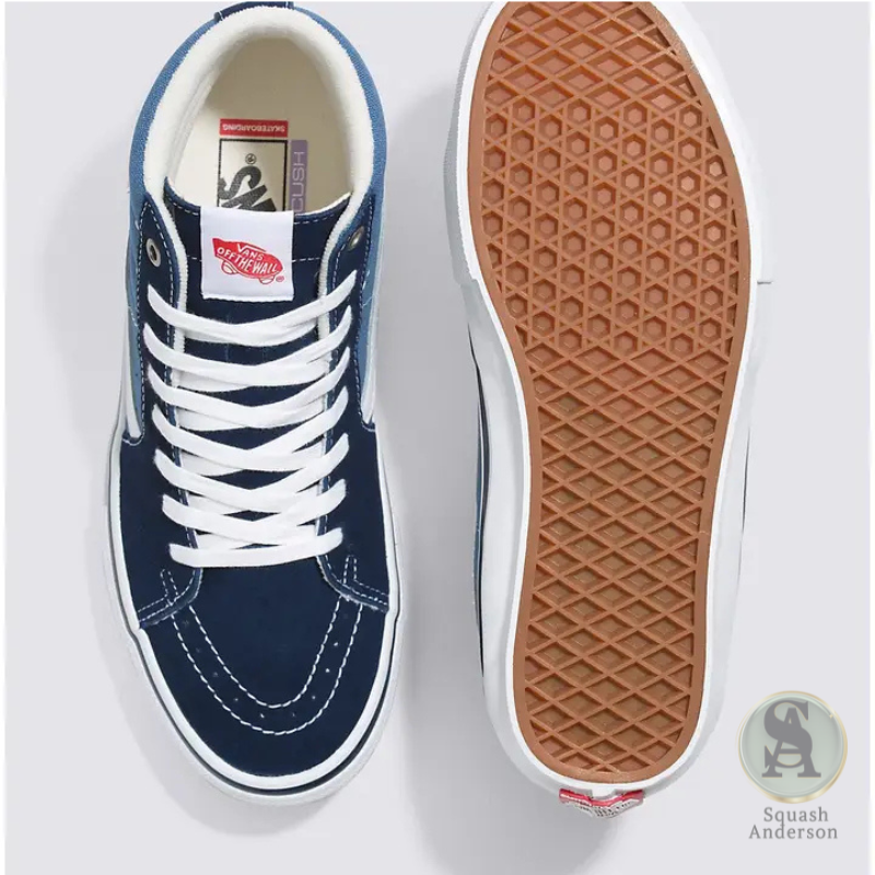 Vans Skate Sk8-Hi Navy and White
