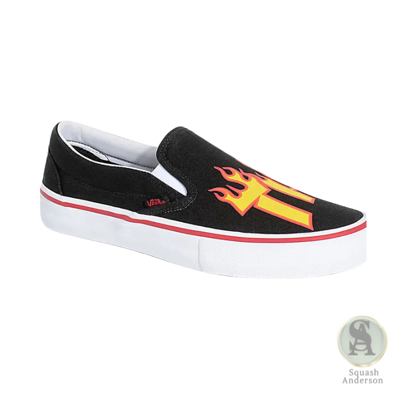 Vans x Thrasher Slip-On Pro Black Shoe