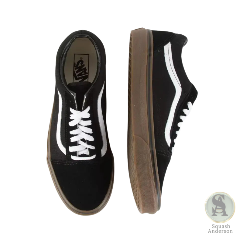 Vans Old Skool Black Medium Gum Shoe
