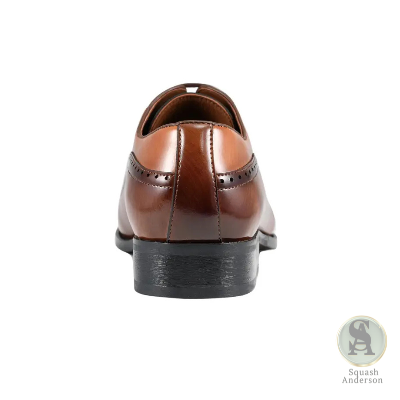 Everett Tan Wingtip Oxfords