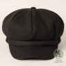 Solid Color Casual Newsboy Cap Cabbie Hat