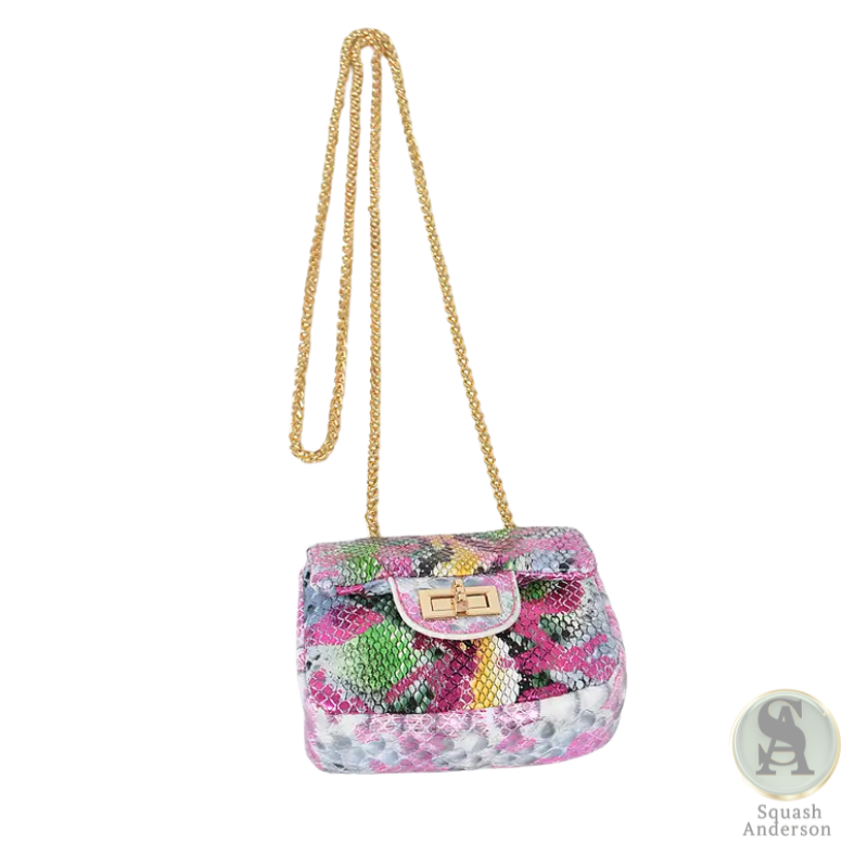 ColorPop Snake Print Mini Clutch