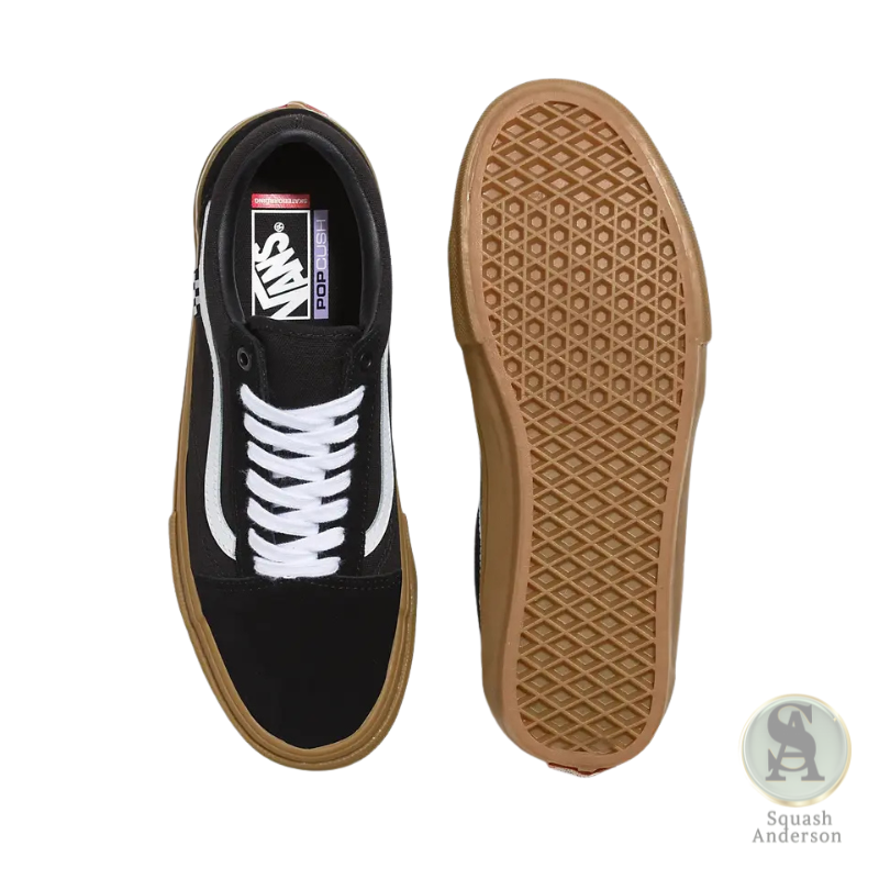 Vans Skate Old Skool Black and Gum Shoe