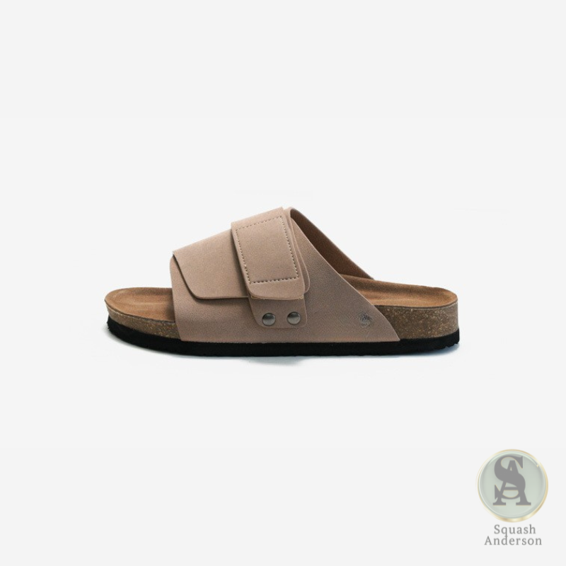 Taupe Slide – Luxe Comfort Sandal