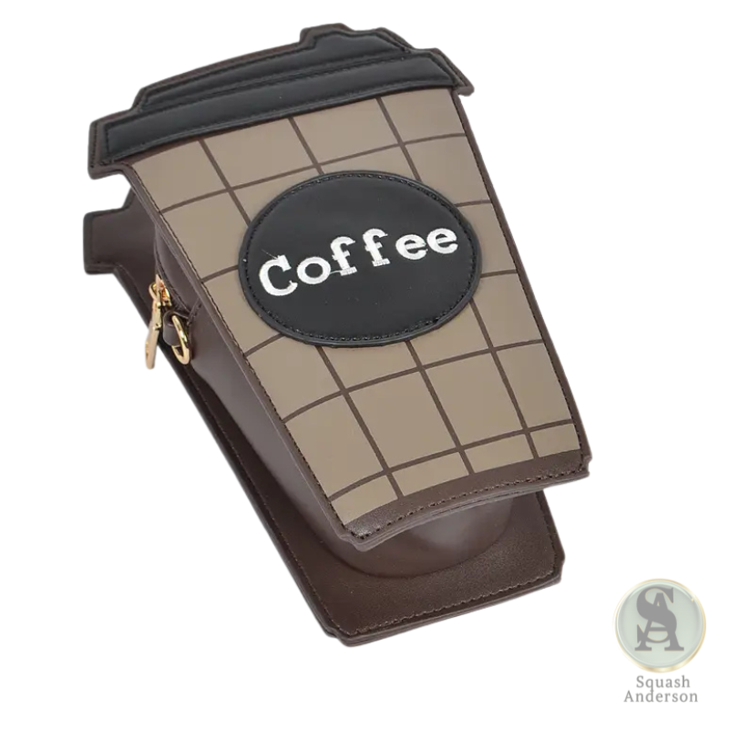 Coffee To-Go Cup Crossbody Bag
