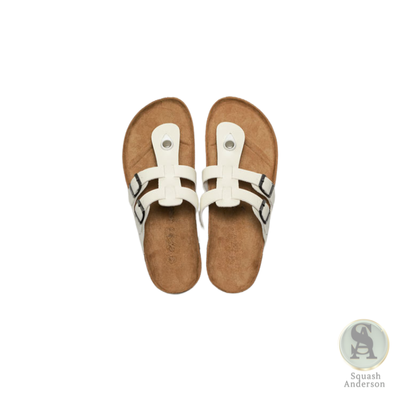 White Thong – Luxe Comfort Sandal