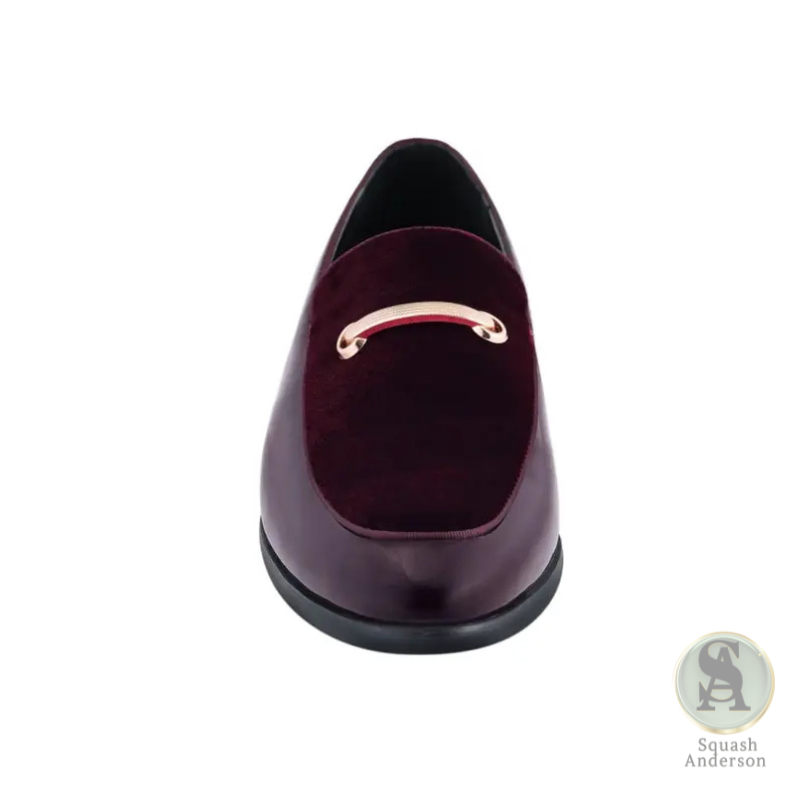 Andrew Burgundy Loafers