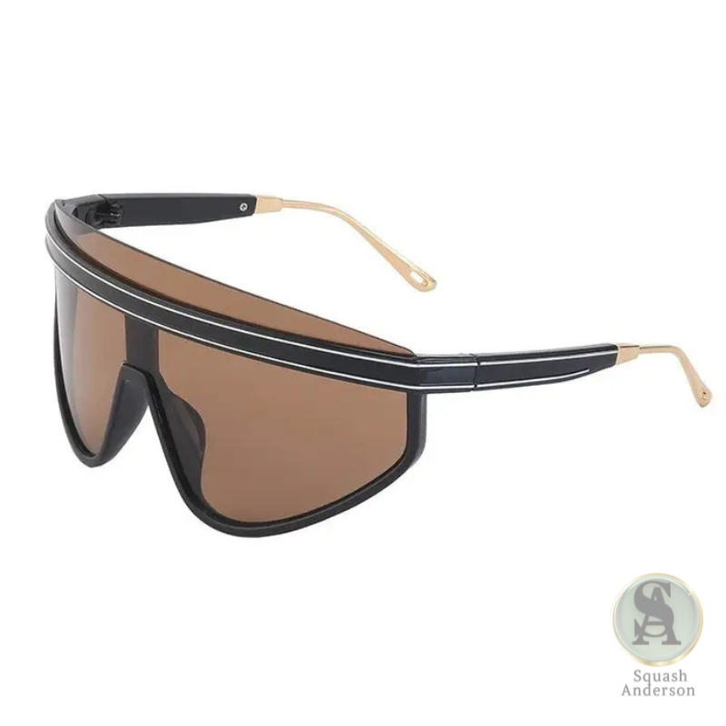 Windproof and Sunscreen Integrated Large Frame Lens Sunglasses