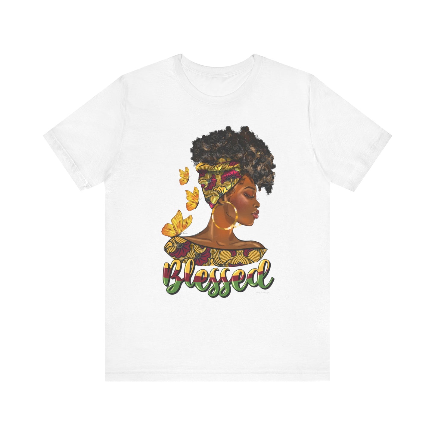 Blessed Unisex Jersey Short Sleeve Tee image 0