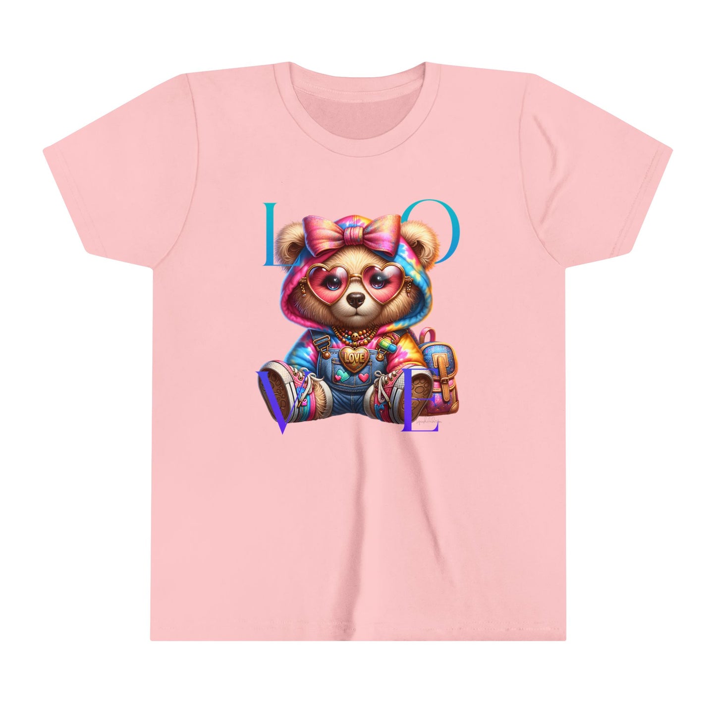 Love beat Youth Short Sleeve Tee image 12