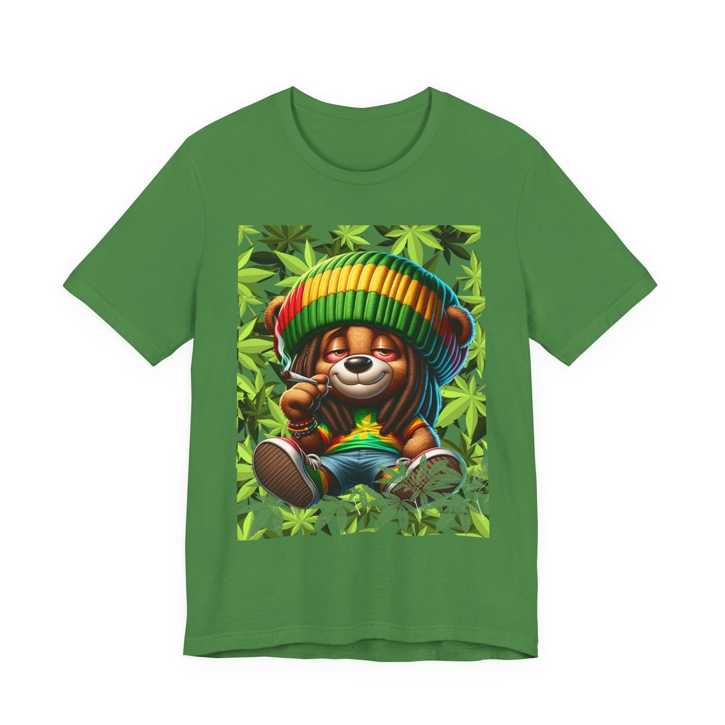Flower Bear Unisex Jersey Short Sleeve Tee image 10