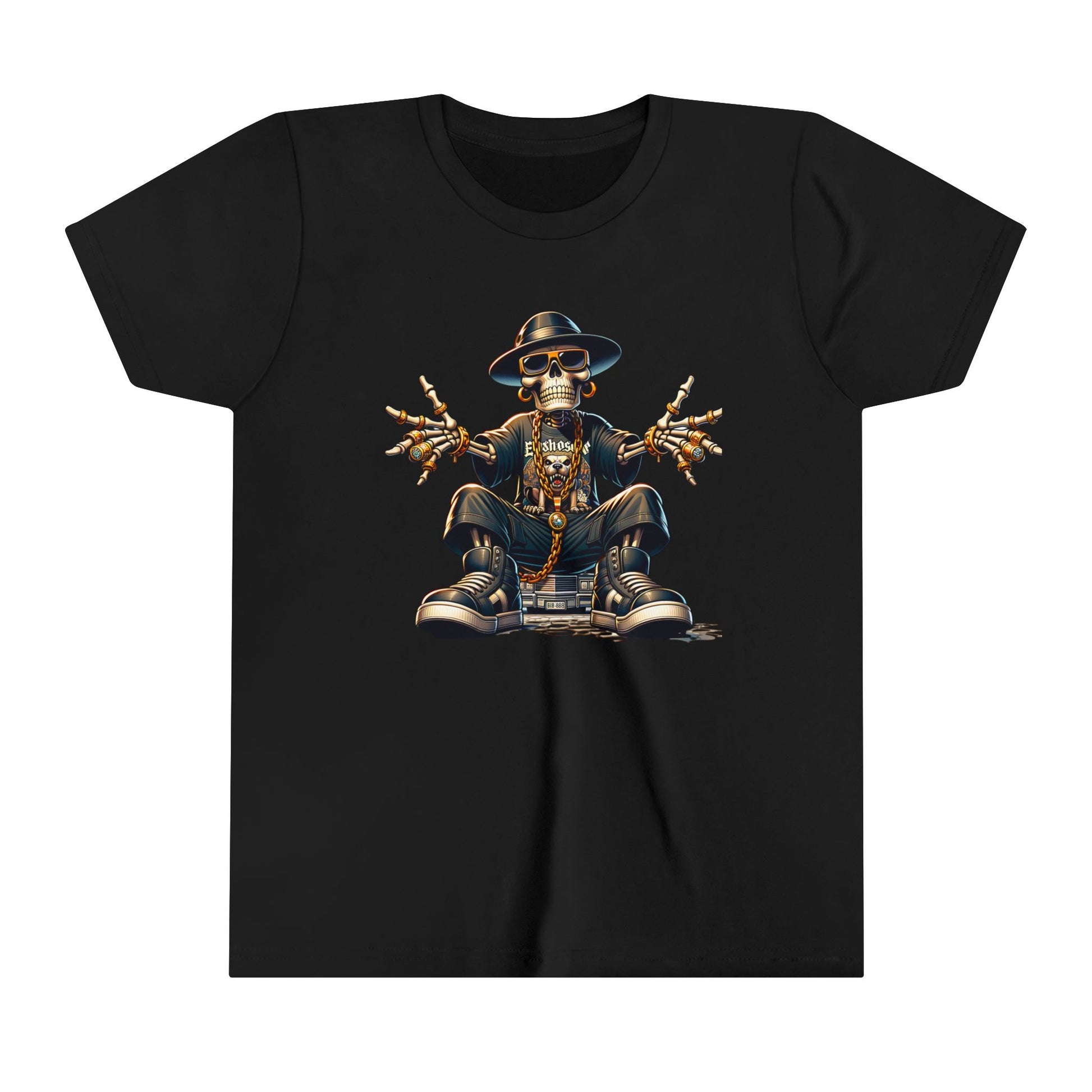 Chained Skeleton Youth Short Sleeve Tee image 6