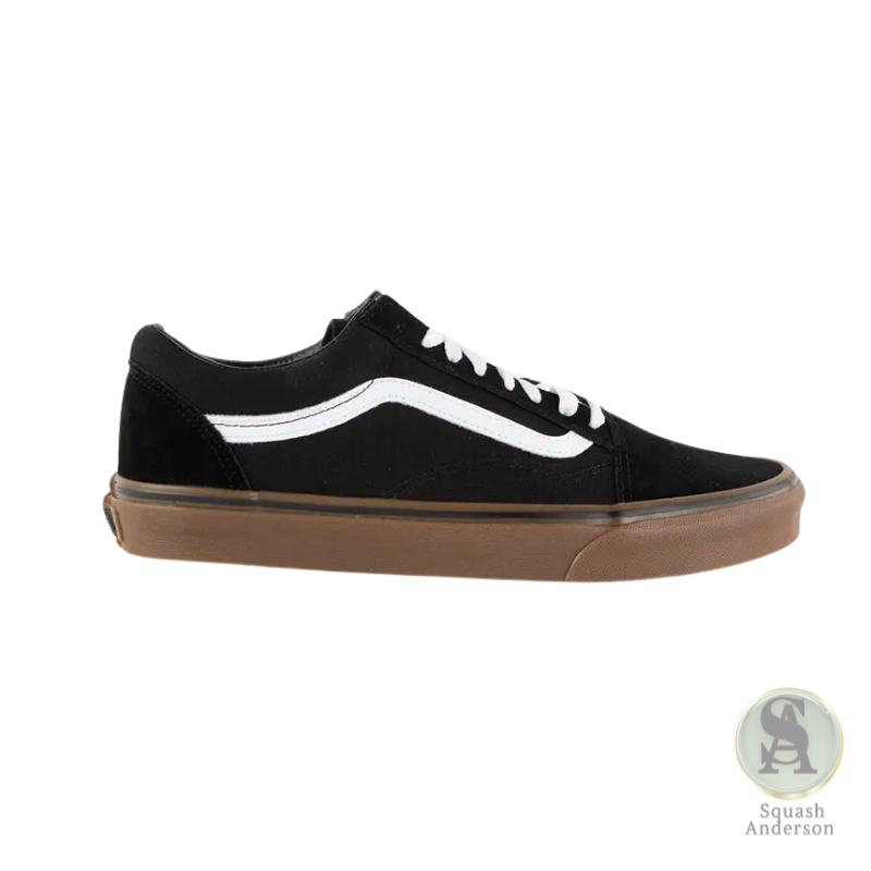 Vans Old Skool Black Medium Gum Shoe