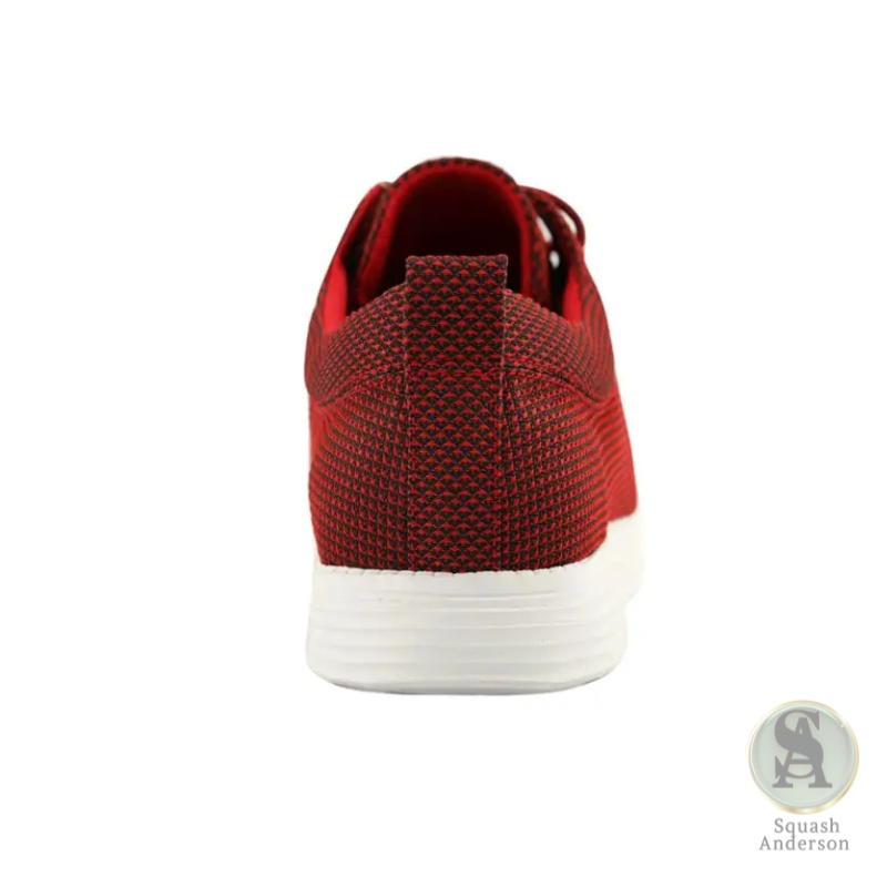 Daniel Red Knit Sneakers