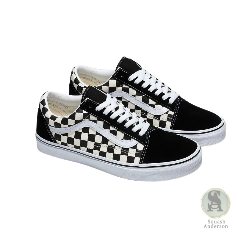 Vans Old Skool Primary Checkerboard Sneakers
