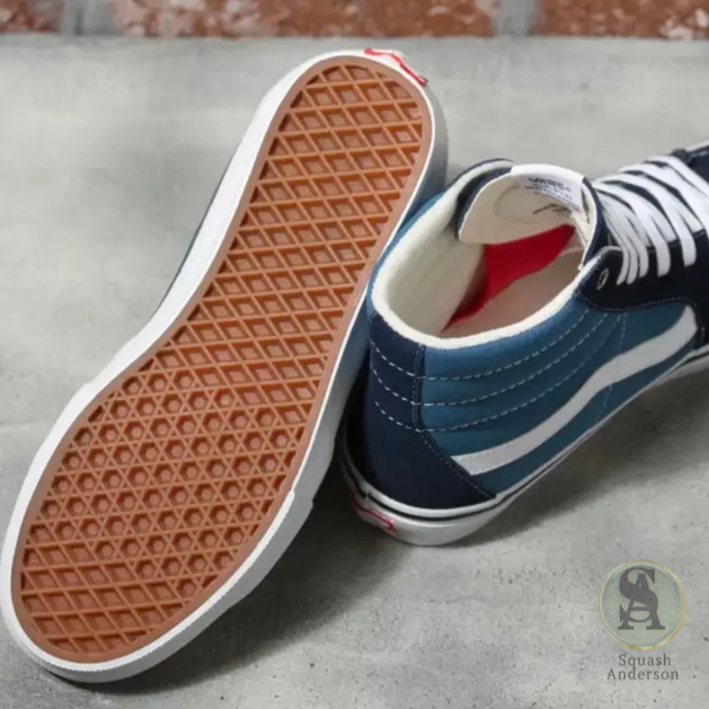 Vans Skate Sk8-Hi Navy and White