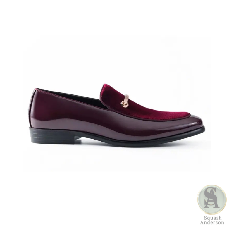 Andrew Burgundy Loafers