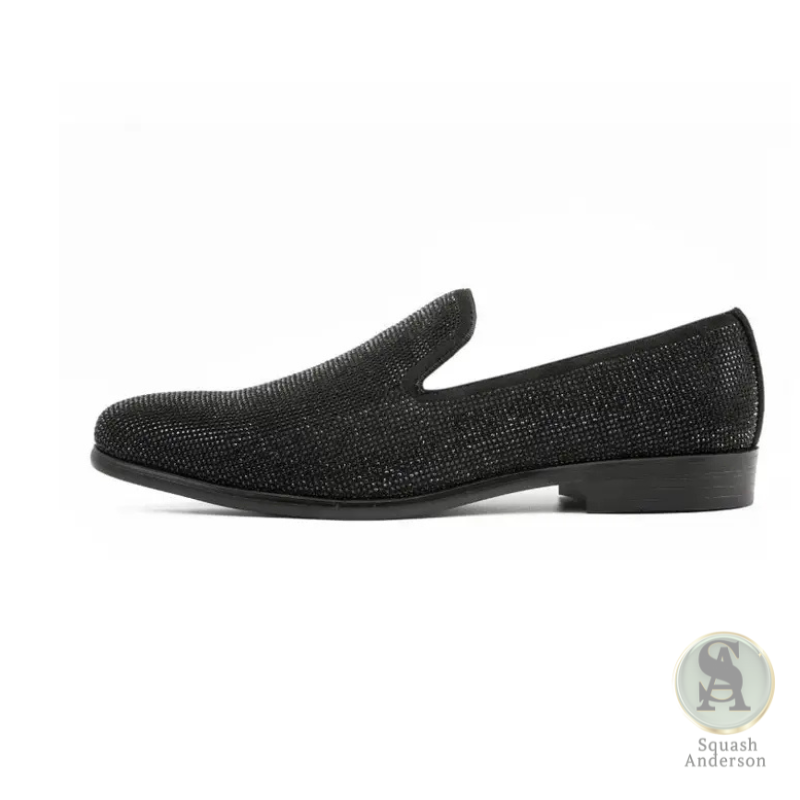 Dazzle Black Loafers