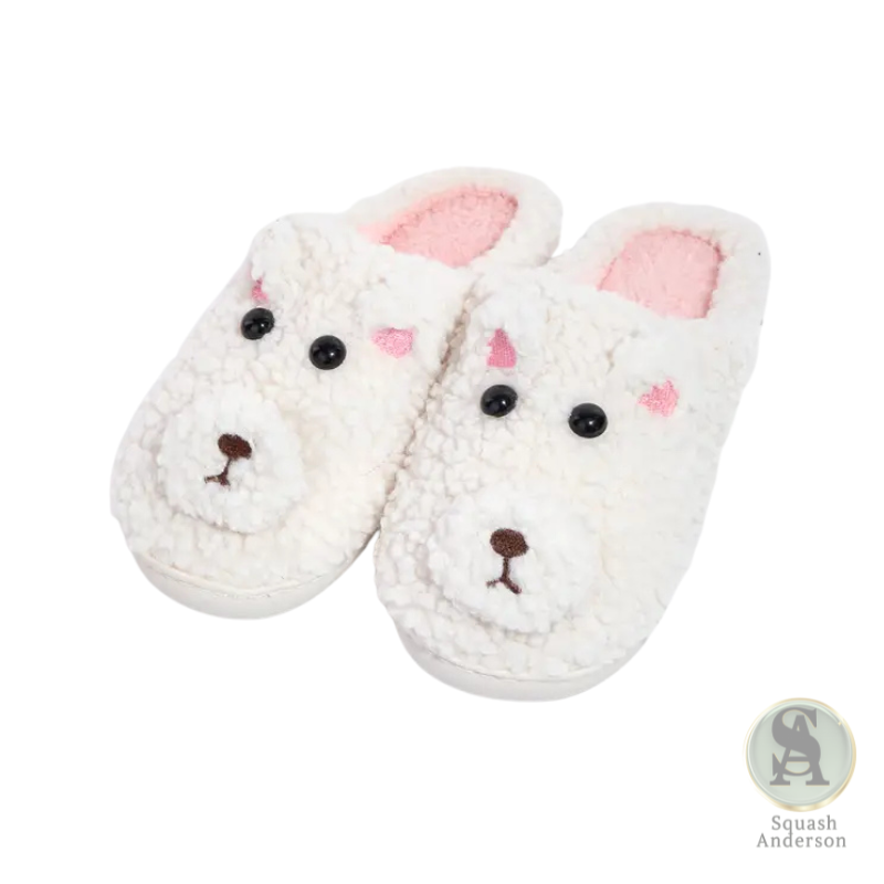 Fluffy Cute Animal Slippers