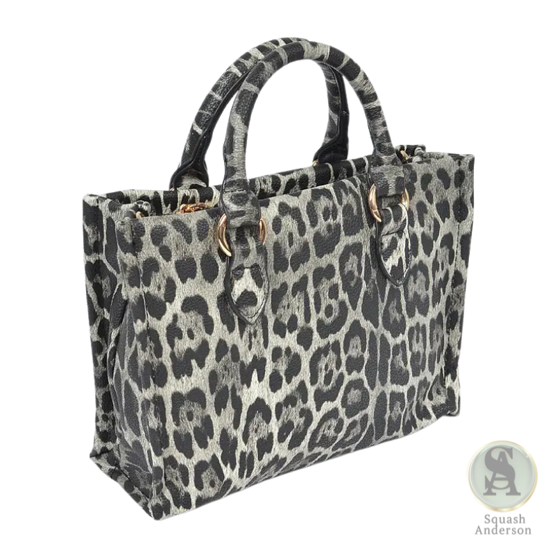 Leopard Print Tote Bag