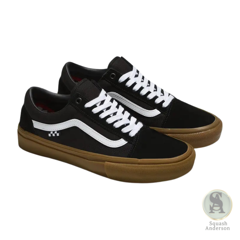 Vans Skate Old Skool Black and Gum Shoe